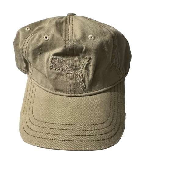 Puma adjustable khaki hat - Picture 1 of 4